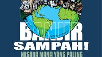 Infografis: 10 Negara yang Menghasilkan Sampah Paling Banyak di Dunia, Israel di Puncak!