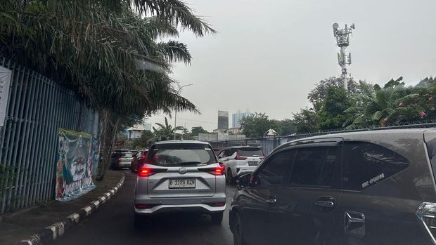 Parkir di Jakarta Fair Kemayoran 2025