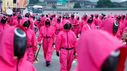 Squid Game Kuasai Seoul, Parade Ikonik Rayakan Season Terakhir Squid Game Kuasai Seoul, Parade Ikonik Rayakan Season Terakhir