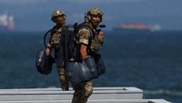 Pertama kali diluncurkan pada tahun 2017, Setelan Jet dapat beroperasi pada kecepatan lebih dari 80mph dan mampu terbang melintasi sebagian besar medan, menurut tim tersebut. Foto: REUTERS/Edgar Su