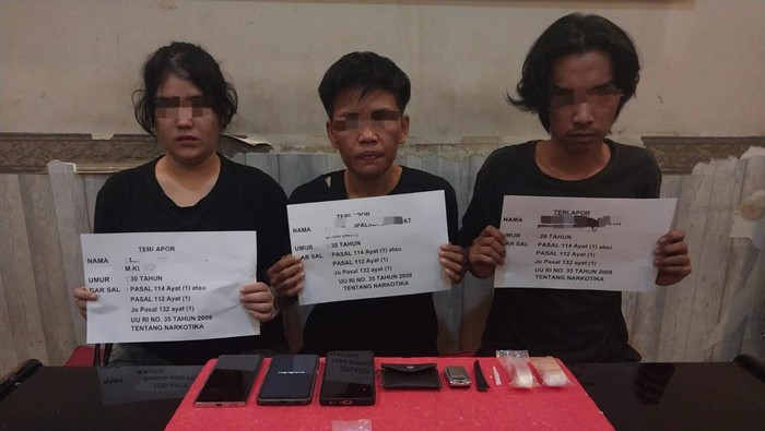Tiga pengedar sabu di Jambi diamankan polisi