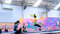 Main trampolin