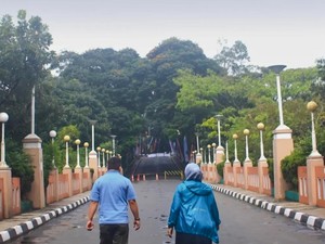 Selesai Diperbaiki, Jalan Depan Kantor Wali Kota Cimahi Kini Bisa Dilewati