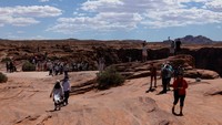 RUU “One Big Beautiful Bill Act” berpotensi memangkas ratusan juta dolar dana untuk National Park Service. REUTERS/Kaylee Greenlee