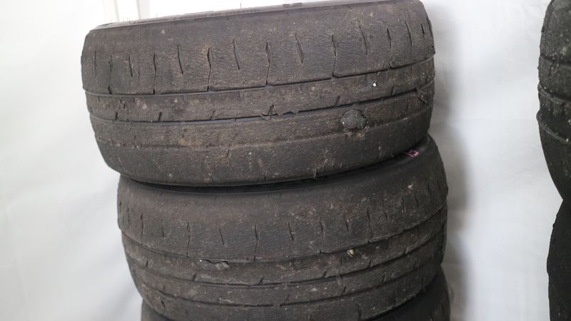 Ban Bridgestone usai dipakai balapan