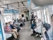 MRT Jakarta Gangguan Imbas Pohon Tumbang, 524 Penumpang Dievakuasi