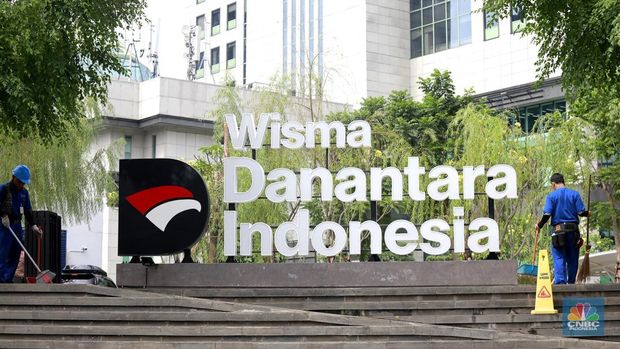 Danantara Indonesia. (CNBC Indonesia/Muhammad Sabki)