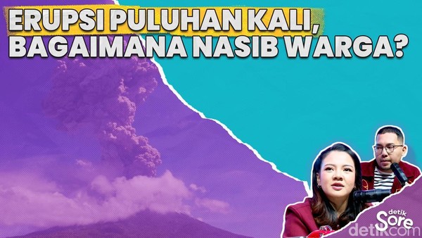 Warga Sekitar Ile Lewotolok Mengungsi di Kebun