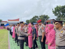 Ratusan Personel Polda Bangka Belitung Naik Pangkat