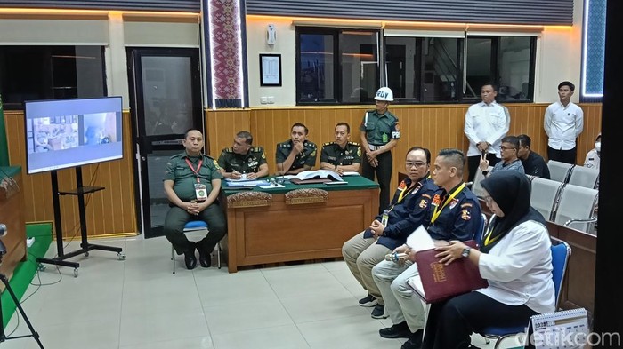 Empat orang saksi dihadirkan pada sidang lanjutan pembunuhan tiga polisi Lampung