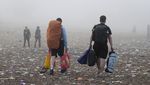 Festival Glastonbury 2025 di Inggris Tinggalkan Banyak Sampah