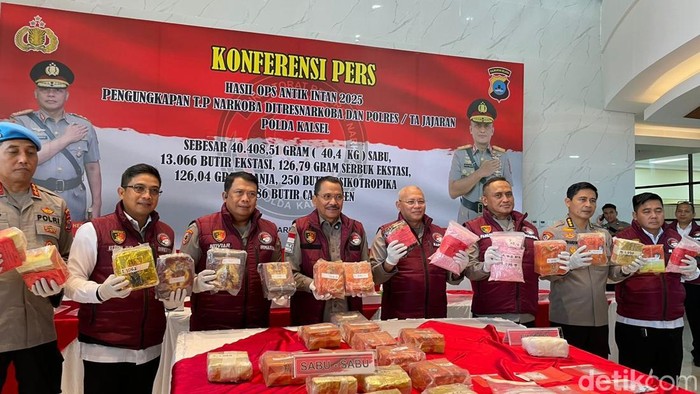 Hasil Operasi Antik Polda Kalsel.