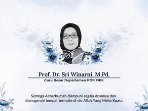 Kabar Duka, Guru Besar FIKK UNY Sri Winarni Meninggal Dunia