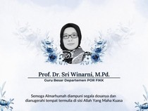 Kabar Duka, Guru Besar FIKK UNY Sri Winarni Meninggal Dunia