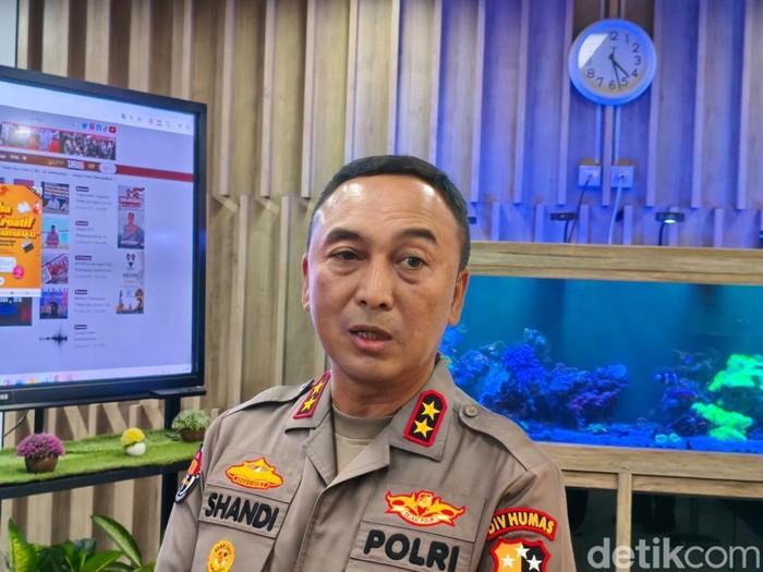 Kadiv Humas Polri Irjen Sandi Nugroho (Kurniawan F/detikcom)