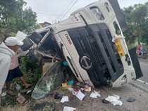 Truk Vs Mopen di Simalungun, 1 Tewas-4 Luka