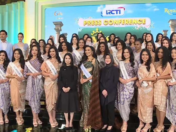 Konferensi pers Miss Indonesia 2025. Konferensi pers Miss Indonesia 2025.