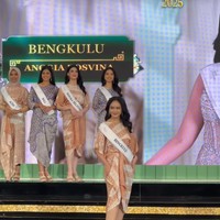 Saya berharap semuanya berjalan dengan lancar dan banyak kejutan yang bisa ditunggu tanggal 9 Juli jam 16.30 WIB, supaya di Indonesia Timur bisa menyaksikan secara langsung, jelas Kanti. Foto: Dok. Instagram @missindonesia.