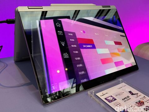 Lenovo Yoga generasi terbaru dengan prosesor AMD