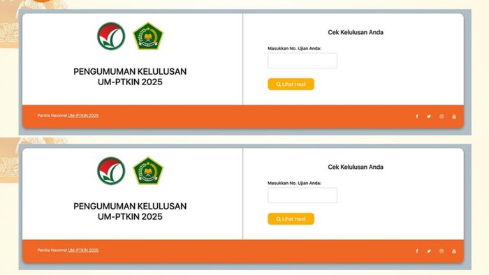 Link Cek Pengumuman UM-PTKIN 2025
