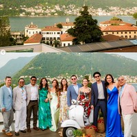 Luna Maya dan Maxime beberapa waktu lalu bertolak ke Italia. Salah satu tujuannya ialah untuk menghadiri acara pernikahan sahabatnya, Imey Liem. Momen tersebut menjadi kondangan pertama di Italia yang dihadiri Luna dan Maxime sebagai pasangan suami-istri. Foto: Instagram/@lunamaya