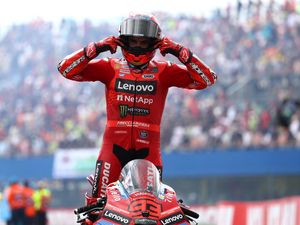 Selebrasi Aura Farming Marc Marquez Usai Menangi MotoGP Jerman