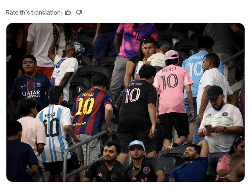 Meme Lionel Messi usai kekalahan Inter Miami kontra Paris Saint-Germain di 16 besar Piala Dunia Antarklub 2025.