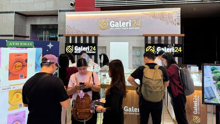 Pegadaian Galeri 24 Bagi–bagi Emas Gratis di PRJ JIEXPO Kemayoran
