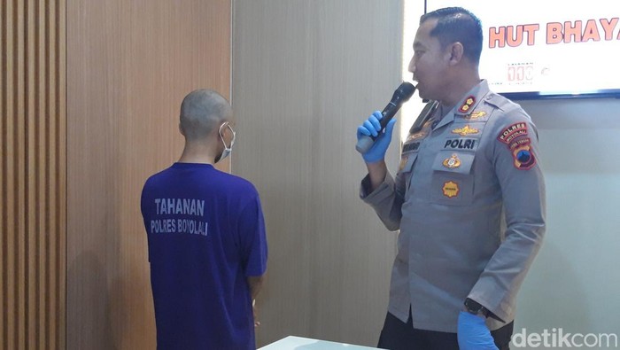 Pelaku perkosaan terhadap siswi SD di Boyolali, Senin (30/6/2025).