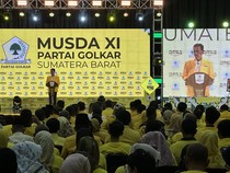 Dibuka Sekjen DPP, Musda Partai Golkar Sumbar Hanya Ada Calon Tunggal