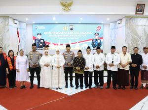HUT Bhayangkara Ke-79, Polda Jateng Doa Bersama dan Berbagi Bansos