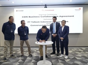 Telkom-Conversant Hadirkan Layanan Distribusi Konten Digital Cepat & Aman
