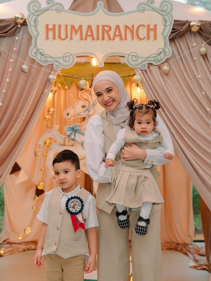 Zaskia Sungkar rayakan ulang tahun Humaira.