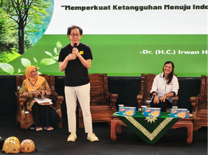 Di Jambore Muhammadiyah-Aisyiyah, Direktur Sido Muncul Bicara soal Krisis Air