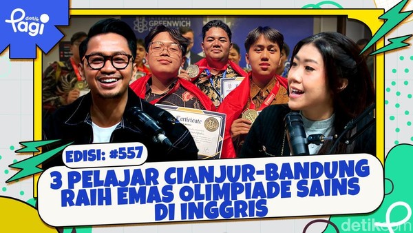 3 Pelajar Cianjur-Bandung Raih Emas Olimpiade Sains di Inggris