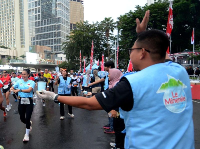 Dukung Performa Pelari, Le Minerale Jadi Official Mineral Water JAKIM 2025