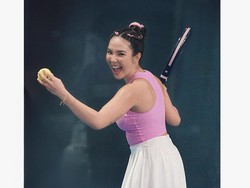 7 Foto Gisella Anastasia Tanding Padel, Kompak Didukung Gempi & Cinta Brian