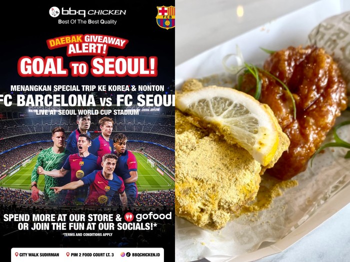Giveaway bb.q Chicken