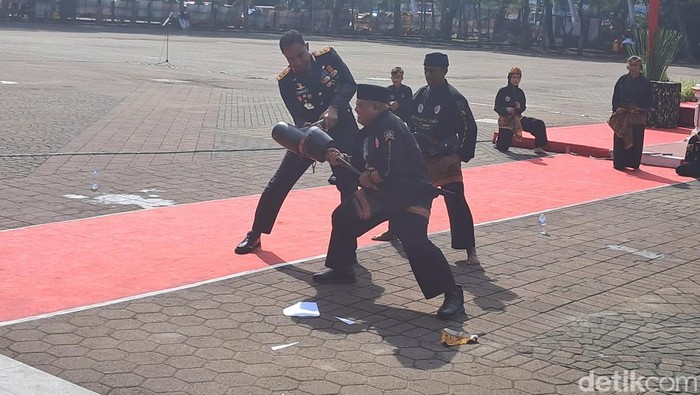 Hari Bhayangkara Ke-79 di Banten. (Arief/detikcom)
