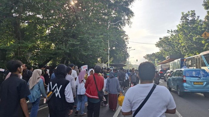 Hari Bhayangkara ke-79, Warga Antusias Penuhi Kawasan IRTI Monas
