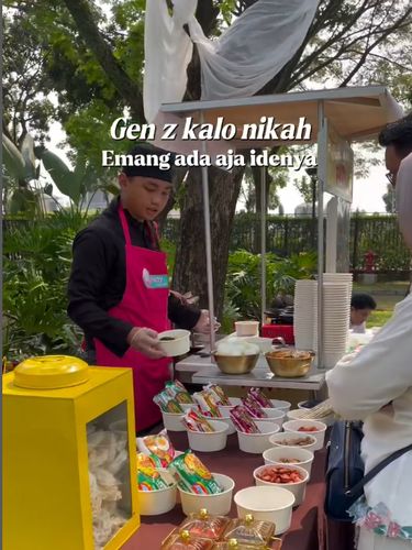 Ide pernikahan ala Gen Z viral di media sosial.