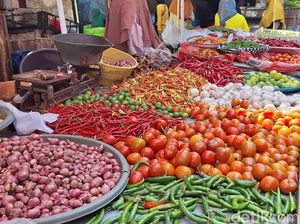 Harga Bawang Merah dan Cabai Merah Picu Inflasi Sumsel 0,49%