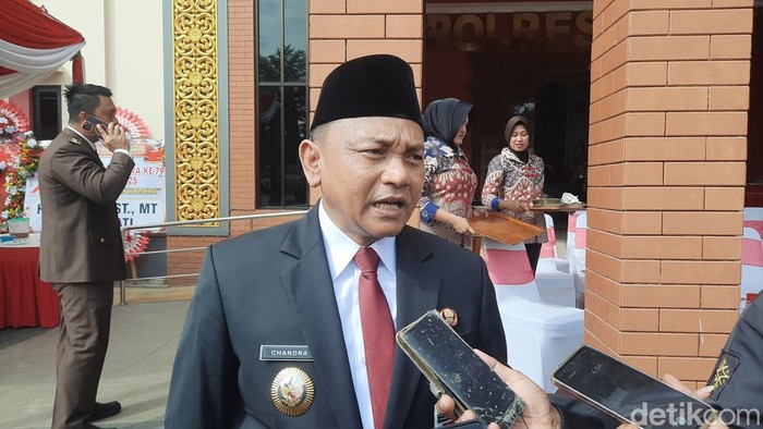 Wakil Bupati Pati, Risma Ardhi Chandra, ditemui di Polresta Pati, Selasa (1/7/2025).
