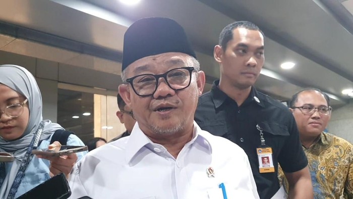Mendikdasmen Abdul Muti (Anggi/detikcom)