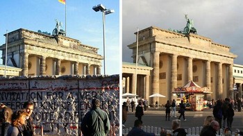Tembok Berlin Runtuh 31 Tahun Lalu Hari Ini! Foto: Boredpanda