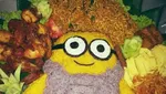 10 Tumpeng Nyeleneh Bentuk Hello Kitty hingga Barbie