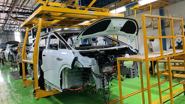 Xpeng resmi rakit mobil di Purwakarta