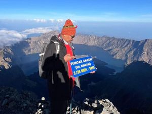 Anggota MPR Minta Konservasi & Keselamatan di Gunung Rinjani Ditingkatkan