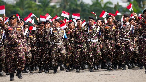 Perayaan HUT Bhayangkara ke-79 dimeriahkan dengan kehadiran organisasi keagamaan yang memberikan mendukung penuh kepada Polri.