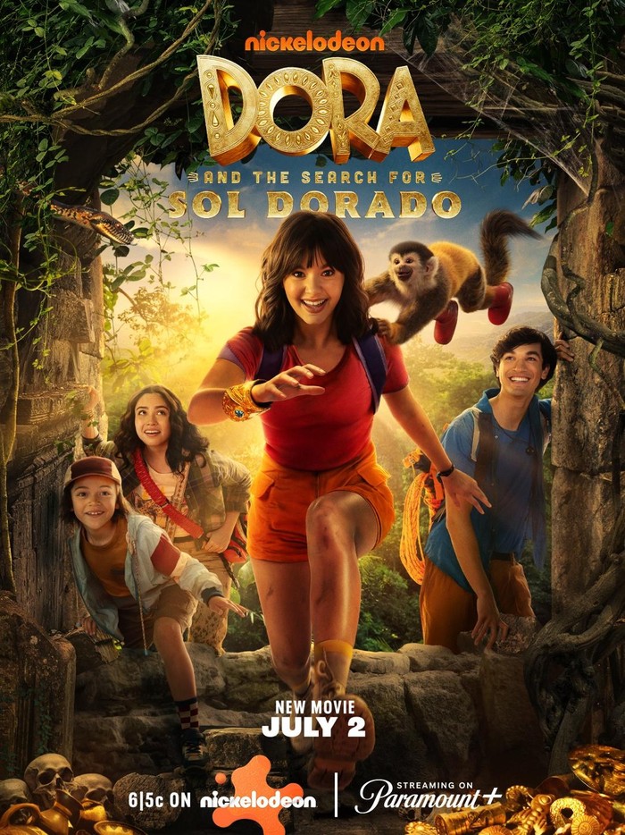 Dora and the Search for Sol Dorado Poster film terbaru Dora and the Search for Sol Dorado.